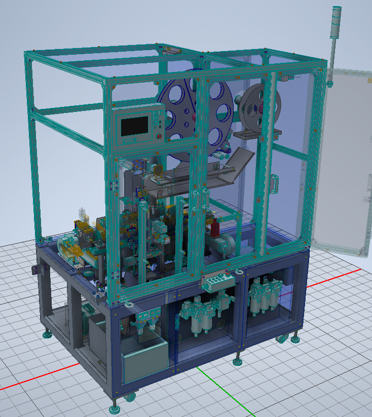 3Dcad設計画面